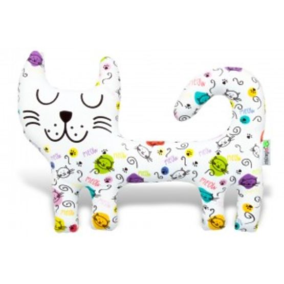 Jouet en textile - Chat blanc Meow