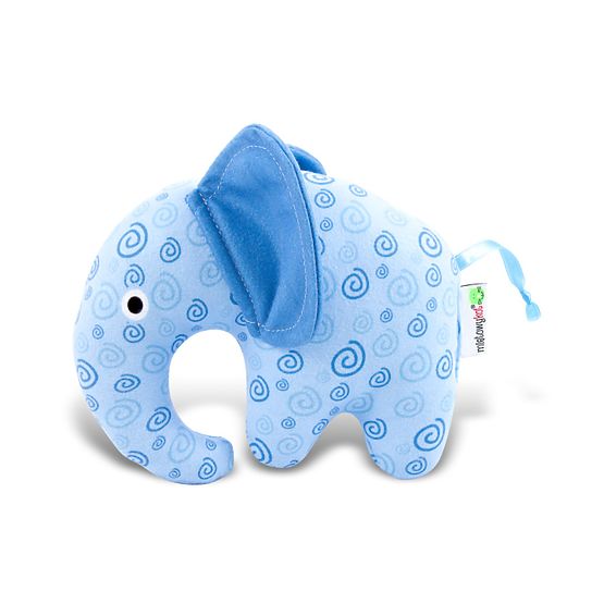 Jouet en tissu - Éléphant bleu