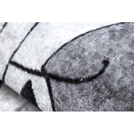 JUNIOR 52107.801 tapis de lavage Ours, animaux, rue pour enfants antidérapant - gris