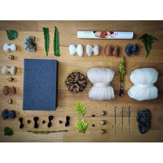 Kit pour feutrage - Cochons d'Inde