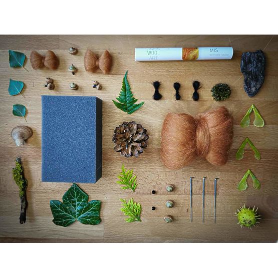 Kit pour feutrage - Ours