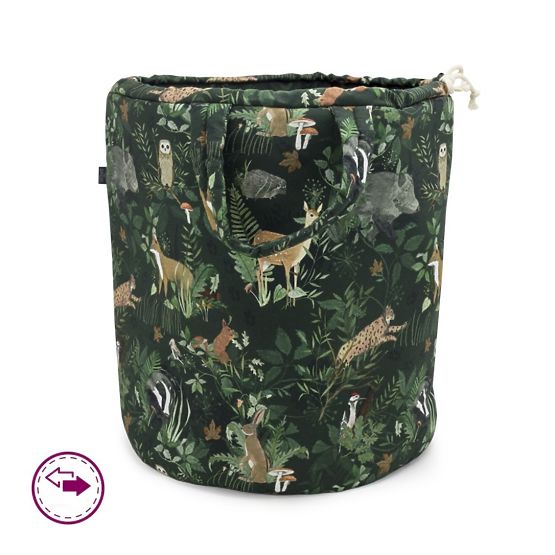 Panier à jouets La vie dans la fôret