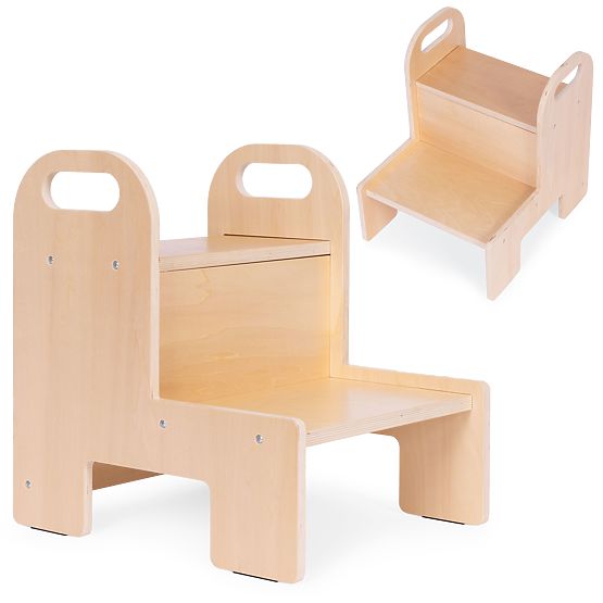 Aide de cuisine kitchen helper marchepied pour enfants contreplaqué ECOTOYS