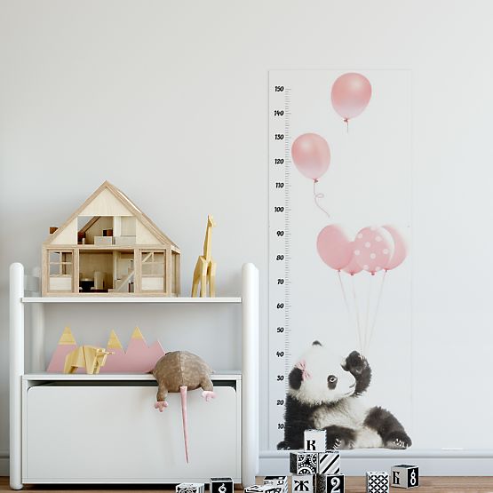 L’échelle de la la croissance de la DEKORNIK - Panda rose