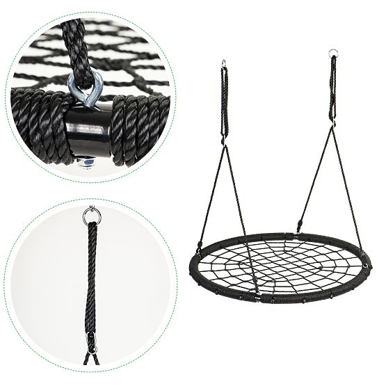 La balançoire cigogne le nid