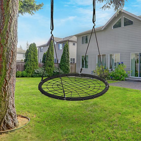 La balançoire cigogne le nid