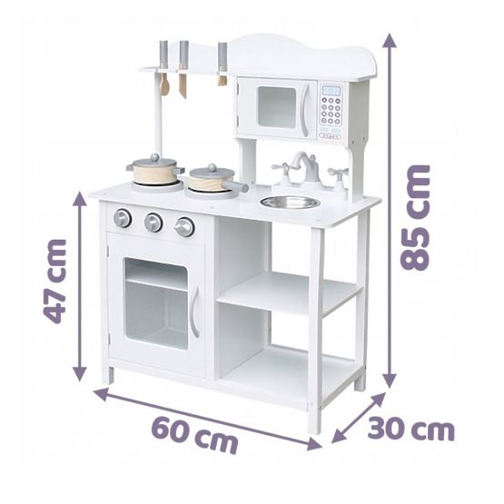 Cuisine en bois Meggie avec accessoires