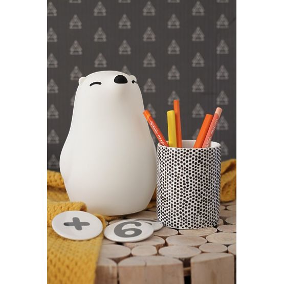Lampe LED PUFI - ours polaire
