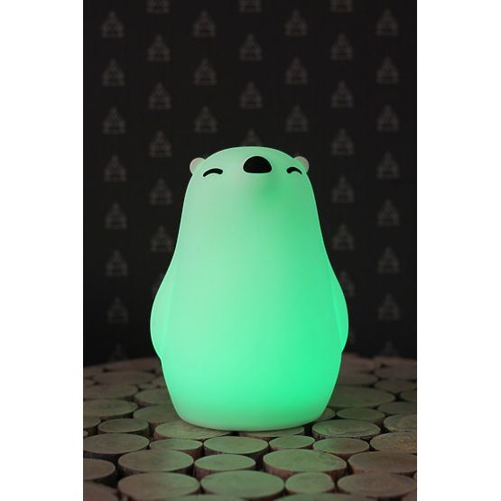 Lampe LED PUFI - ours polaire