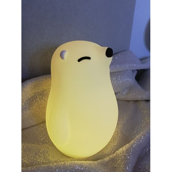 Lampe LED PUFI - ours polaire