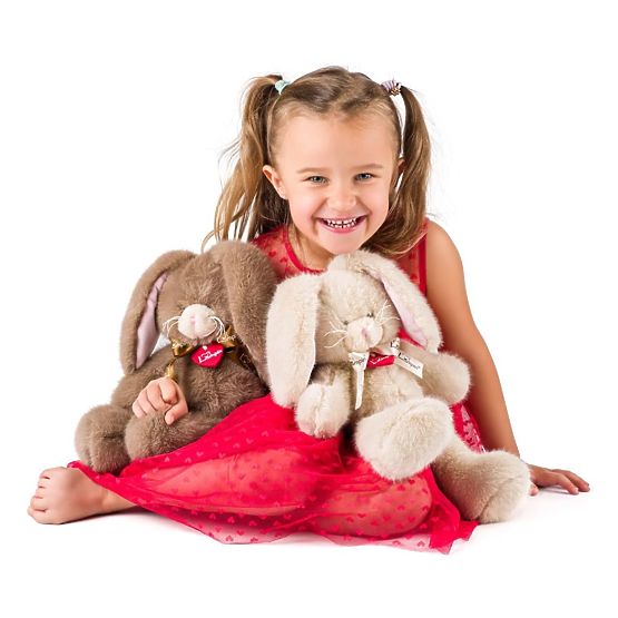 Lapin en peluche Cappuccino, 36 cm