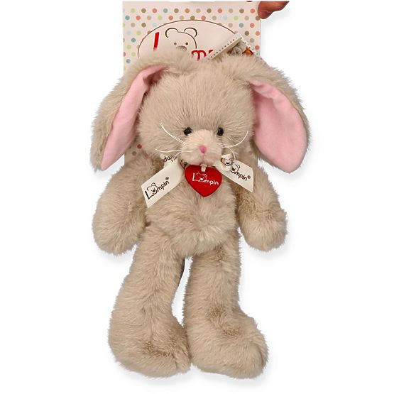 Lapin en Peluche Crème, 36 cm