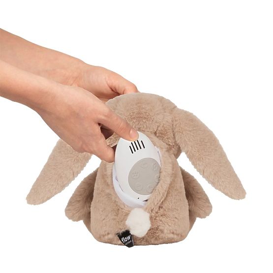 Lapin gris avec battement de coeur FLOW