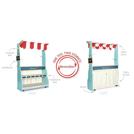 Le Toy Van Comptoir de vente 2 en 1 Honeybake
