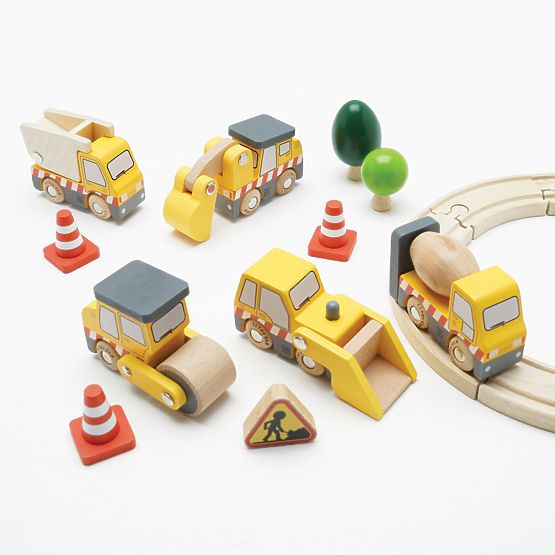 Le Toy Van Coffret d'engins de chantier