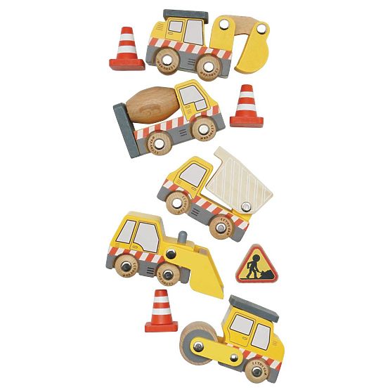 Le Toy Van Coffret d'engins de chantier