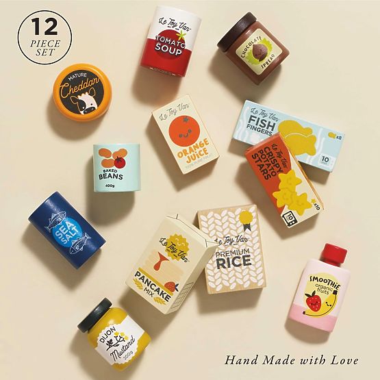 Le Toy Van Ensemble de 12 aliments