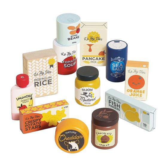 Le Toy Van Ensemble de 12 aliments