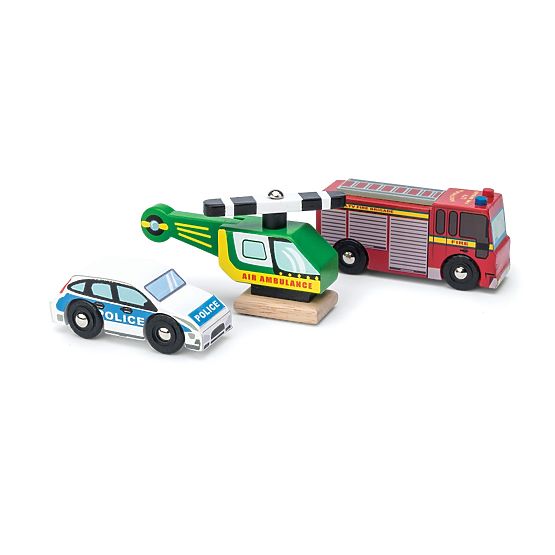 Le Toy Van Ensemble de véhicules de secours