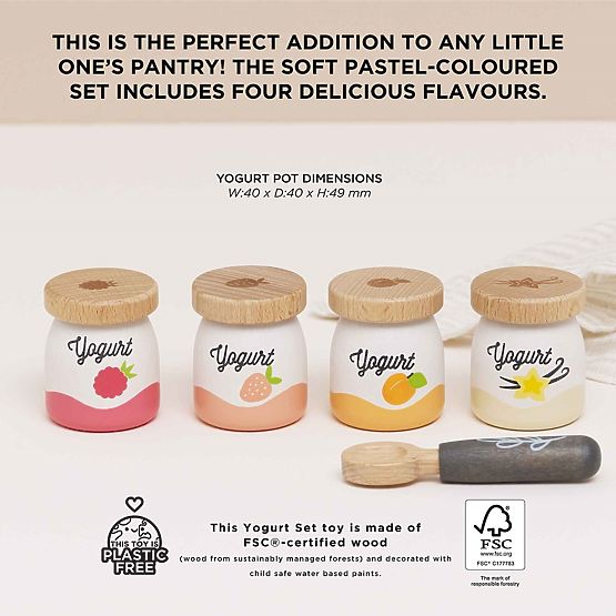 Le Toy Van Ensemble de yaourts