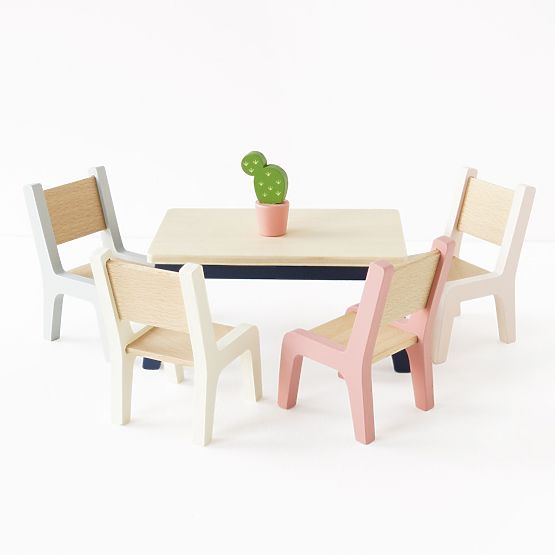 Le Toy Van Mobilier de Démarrage Daisylane - ensemble complet pour maison de poupée