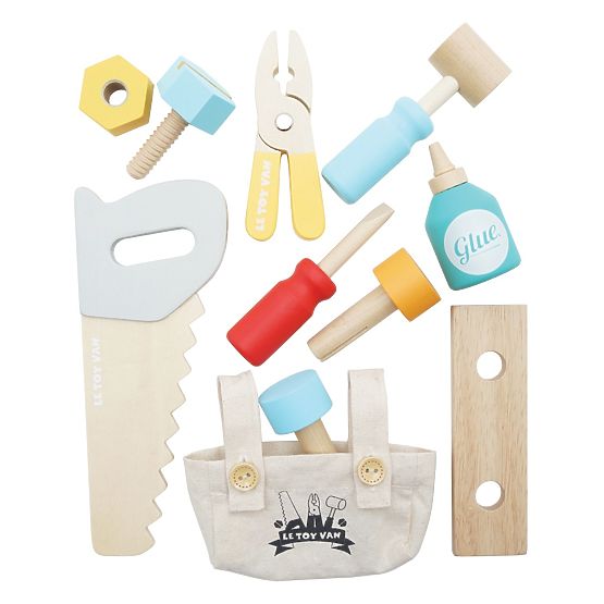 Le Toy Van Outils dans une caisse