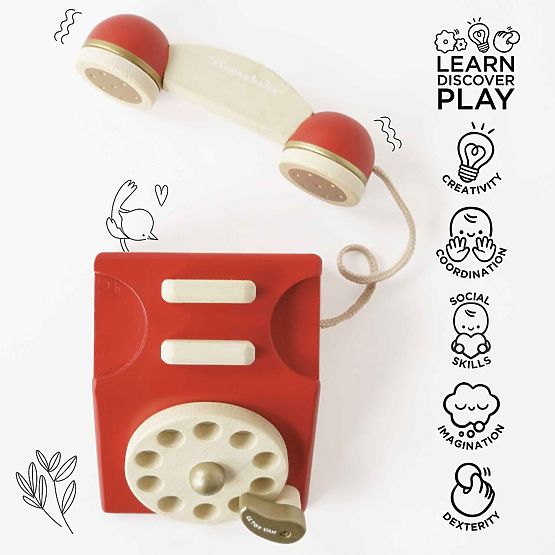Le Toy Van Téléphone Vintage