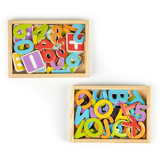 Lettres et chiffres magnétiques