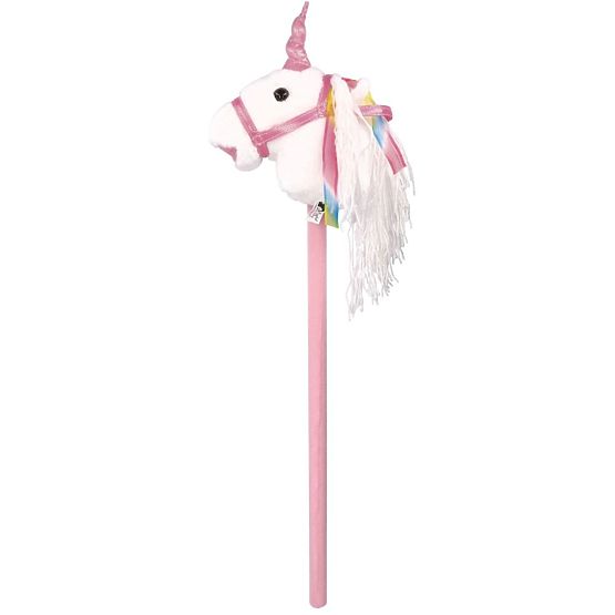Licorne sur bâton Bianco Hobby Horse