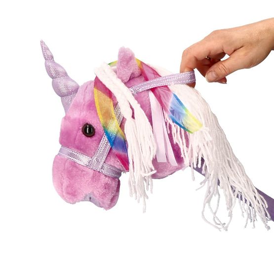 Licorne sur bâton Lila Hobby Horse