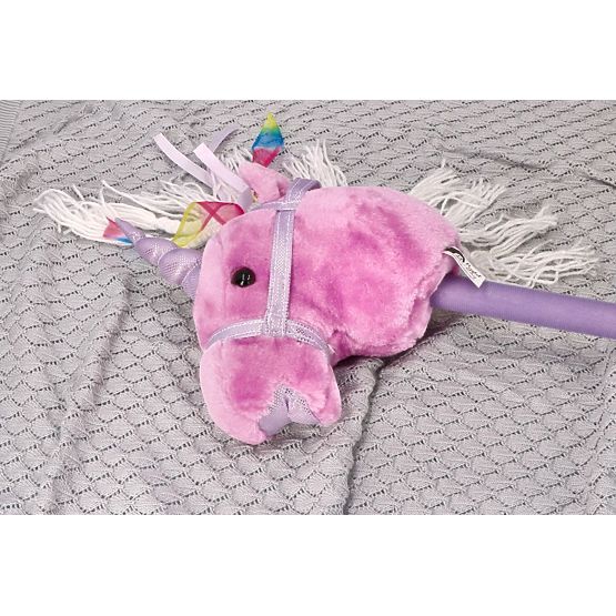 Licorne sur bâton Lila Hobby Horse