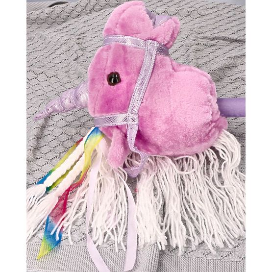 Licorne sur bâton Lila Hobby Horse