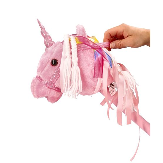 Licorne sur bâton Rosa Hobby Horse