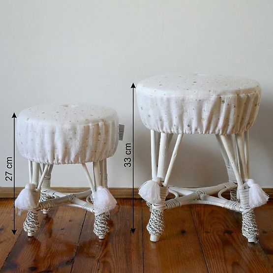 Petit fauteuil en osier LILU