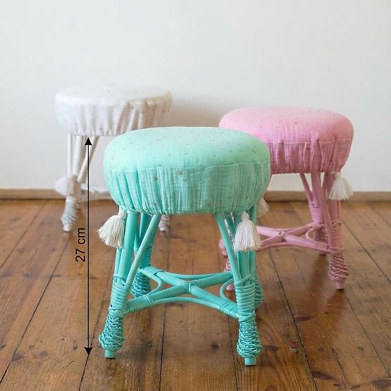 Petit fauteuil en osier LILU