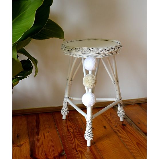 Table ronde en osier LILU