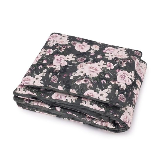 Linge de lit avec rembourrage Fleurs de nuit