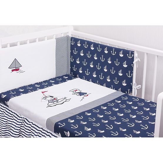 Linge de lit enfant 135x100 cm - Marine 069
