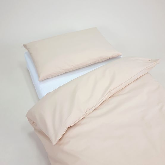 Linge de lit enfant en coton 120x90 cm - beige