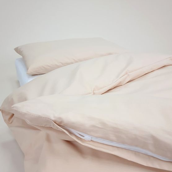 Linge de lit enfant en coton 120x90 cm - beige