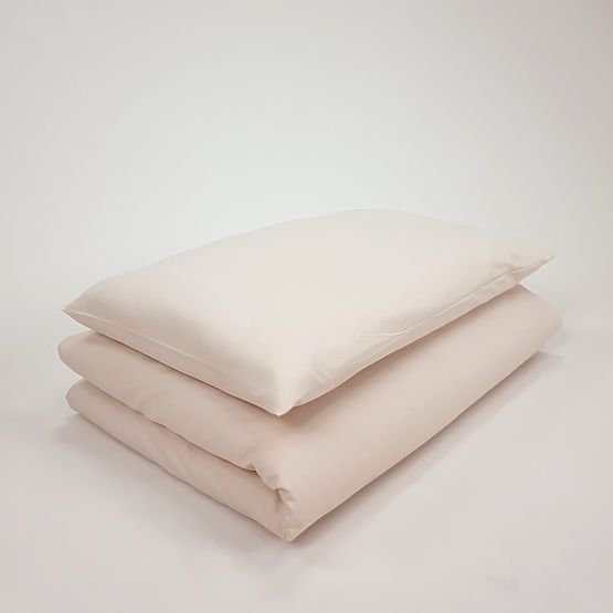 Linge de lit enfant en coton 120x90 cm - beige