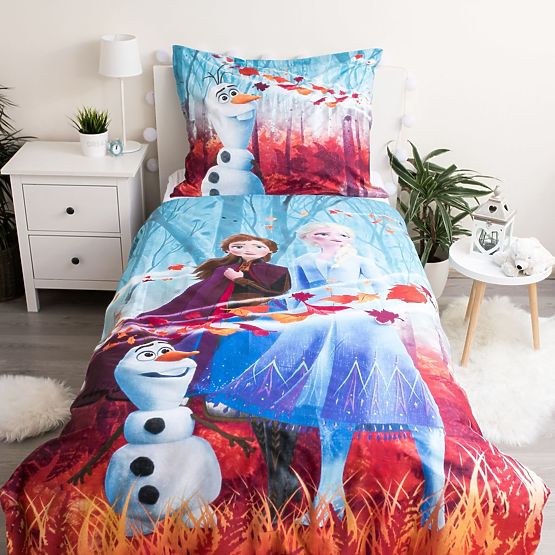 Linge de lit La Reine des neiges - soeurs 140 x 200 cm + 70 x 90 cm