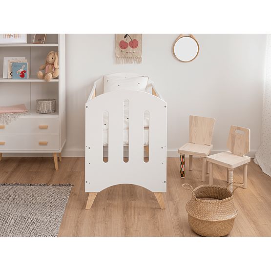 Lit bébé Baby Dream 120x60 cm - blanc