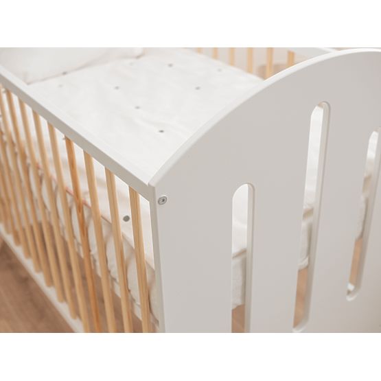 Lit bébé Baby Dream 120x60 cm - blanc