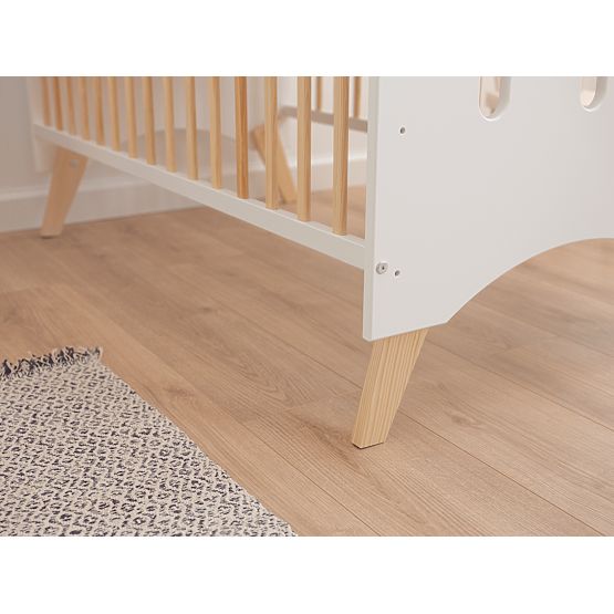 Lit bébé Baby Dream 120x60 cm - blanc