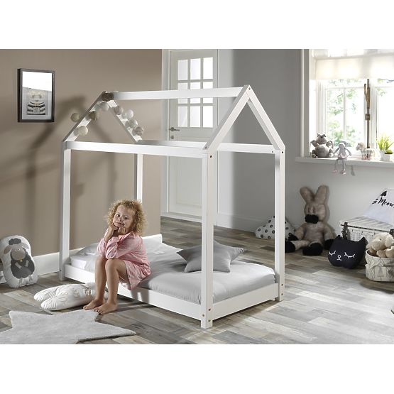 Lit enfant Cabane - blanc