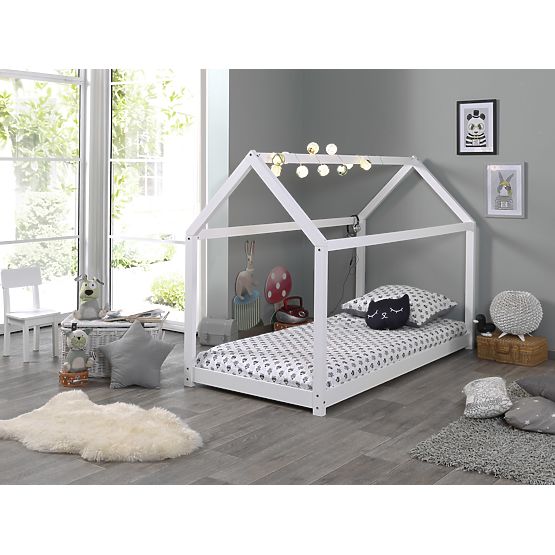 Lit enfant Cabane - blanc