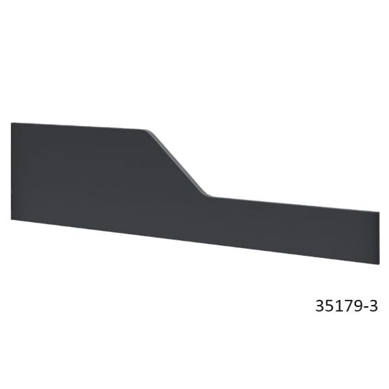 Lit bébé Cosmo 120x60 - anthracite