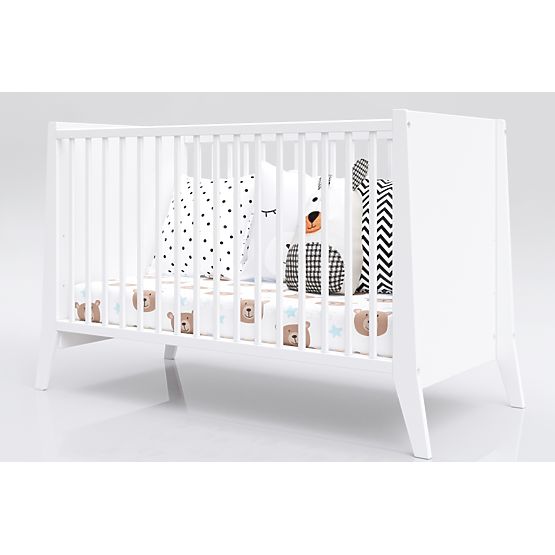 Lit de bébé Cosmo 120x60 - blanc