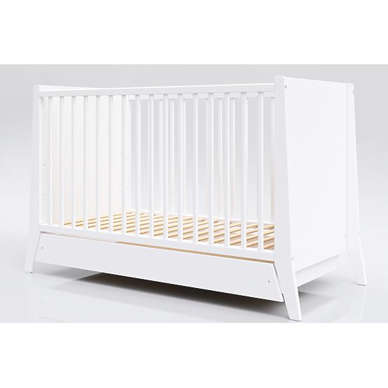 Lit de bébé Cosmo 120x60 - blanc